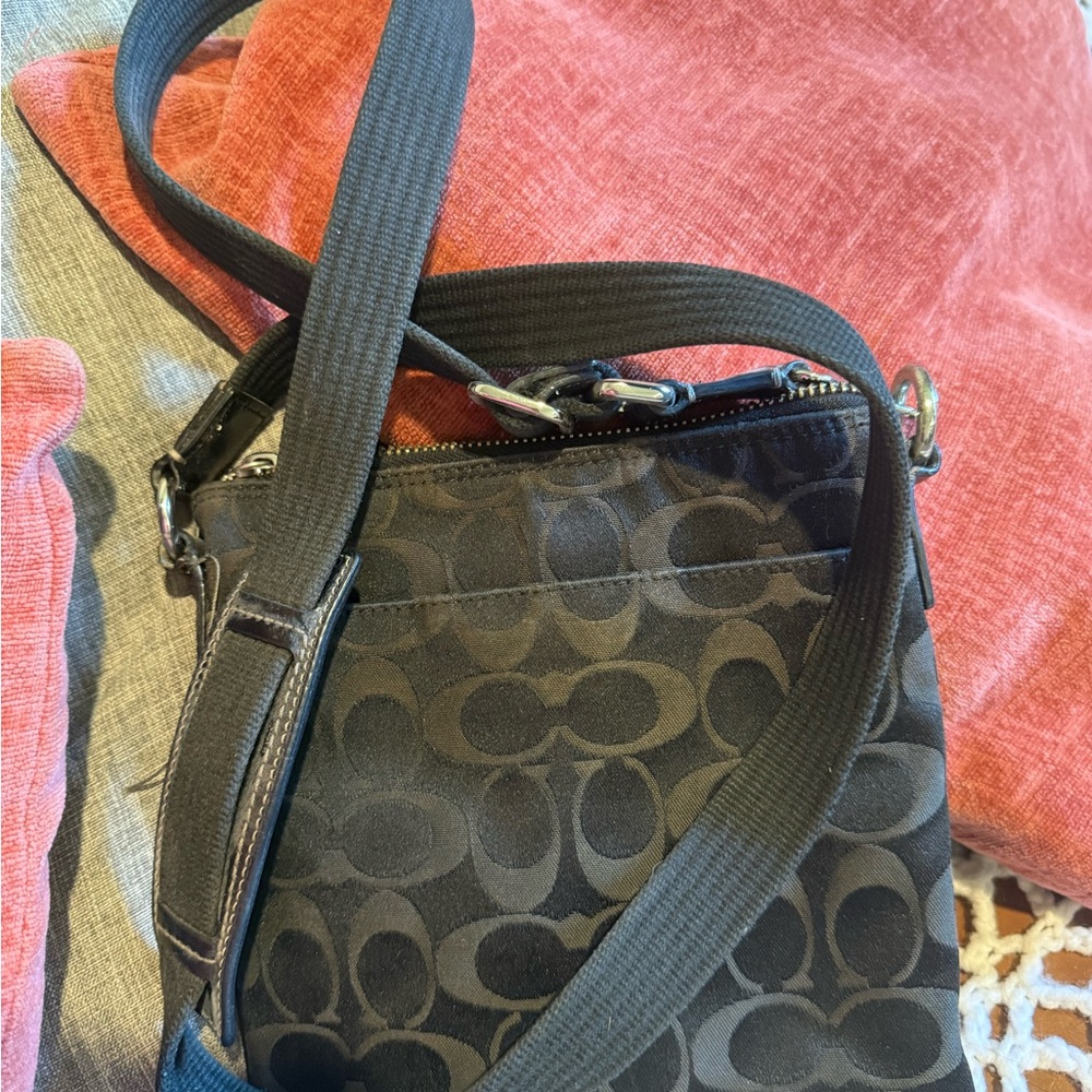Coach Black Crossbody Bag - Picture 4 of 9